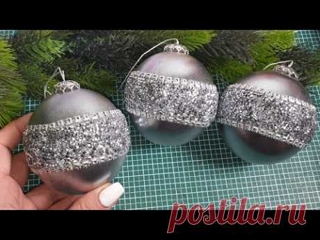 Новогодние игрушки своими руками это роскошь #Marine_DIY_Guloyan