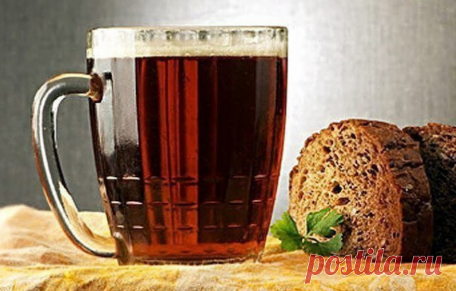 Домашний квас, уже через 6 часов