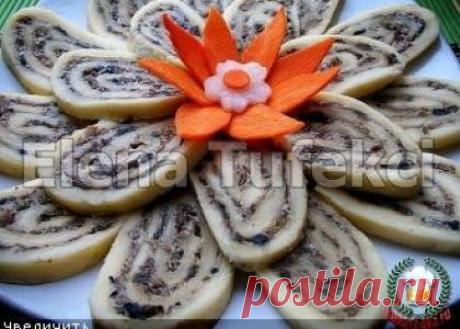 Сырный рулет «Мантар»