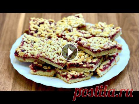 ТЕРТЫЙ ПИРОГ С ВАРЕНЬЕМ. ТОТ САМЫЙ ВКУС ИЗ ДЕТСТВА Делюсь рецептом знаменитого тертого пирога с вареньем. Все мы его помним из детства. готовится из доступных продуктов, а время выпечки всего 25 минут....