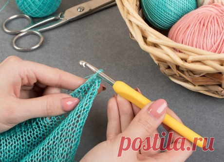 ВИДЕО Уроки вязания крючком для начинающих, чтобы быстро научится вязать!