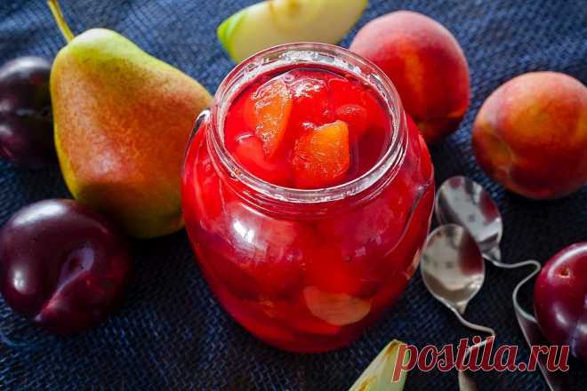 Рецепт: Ароматный фруктовый джем в мультиварке