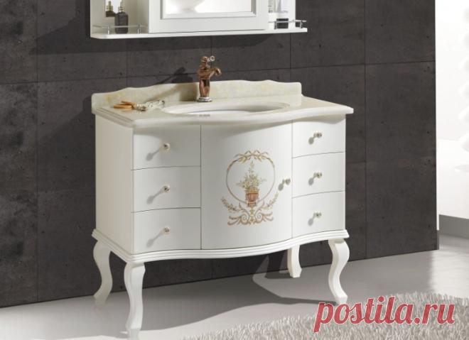 Раковина с тумбой в ванную комнату – практичность и стиль