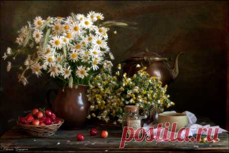 35PHOTO - Eleonora Grigorjeva - Чай с ромашкой