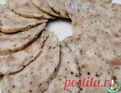 Куриная колбаса с прованскими травами – кулинарный рецепт