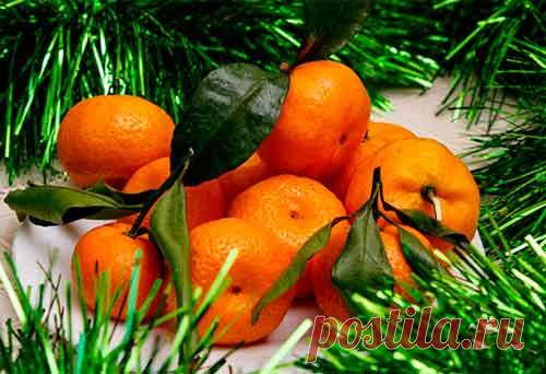 Про новогодние мандарины. Как они помогают при заболеваниях