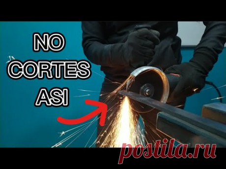 si usas Amoladora Esmeril NO HAGAS ESTO. gabucha