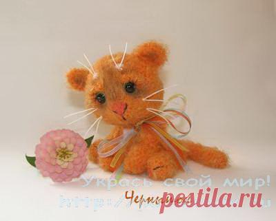 Вязаный котенок крючком - три схемы игрушки своими руками | Укрась свой мир!