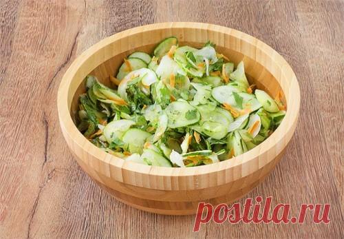 Салат из огурцов на зиму, рецепт с фото / Простые рецепты