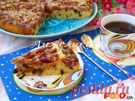 Вкуснейший сливовый пирог с шоколадом - Кулинарные рецепты на Food.ua