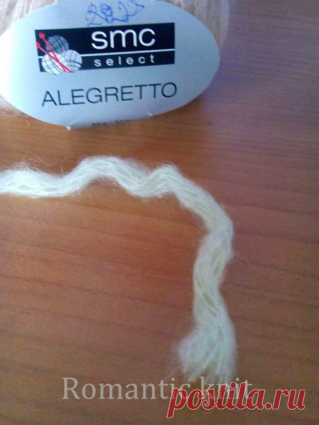 Romantic knit: Пуловер и прежда Alegretto