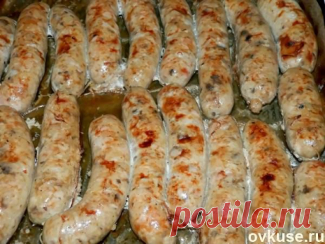 Колбаски домашние с картофелем, мясом и грибами - Простые рецепты Овкусе.ру