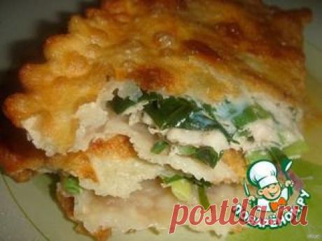 Чебуреки с джусаем и черемшой - кулинарный рецепт