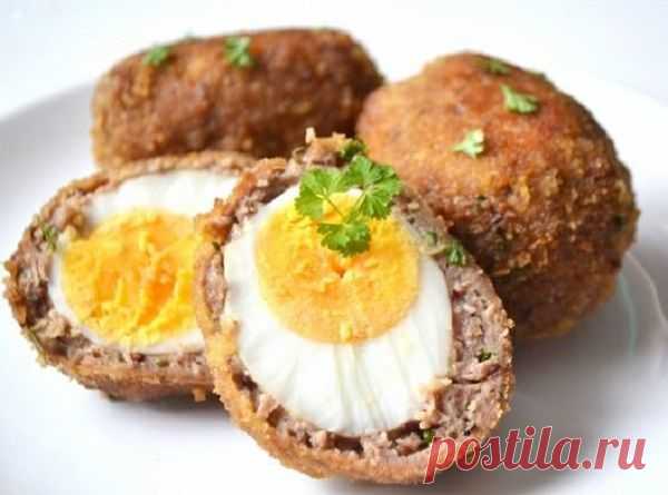 Легендарная закуска - яйца по-шотландски