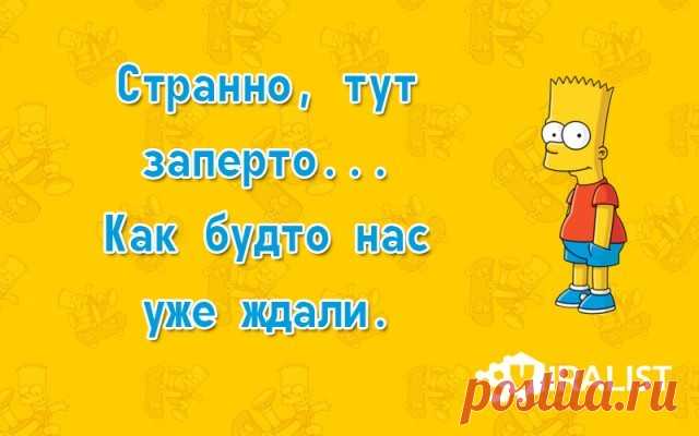20 лучших цитат Барта Симпсона | Viralist - Интересно! Удивительно! Восхитительно!
