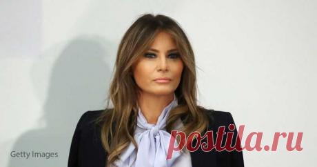 Жара — не помеха: Мелания Трамп вышла в свет в шерстяном пальто, несмотря на высокую температуру воздуха . Милая Я