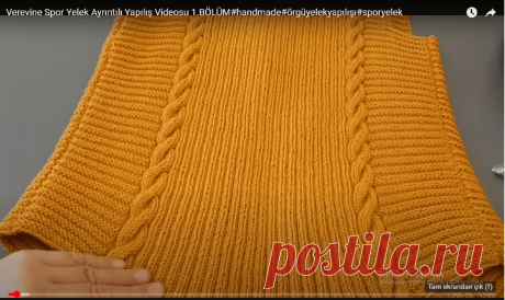 VEREVİNE YELEK YAPILIŞI &amp;#8212; Hayat Örgüsü