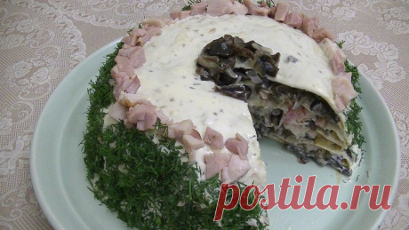 Новогодний рецепт торта из яичных блинчиков - Простые рецепты Овкусе.ру