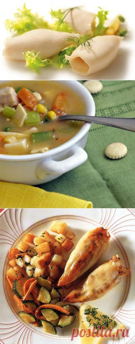 Как быстро и просто выбрать, очистить и приготовить кальмаров? Простые рецепты