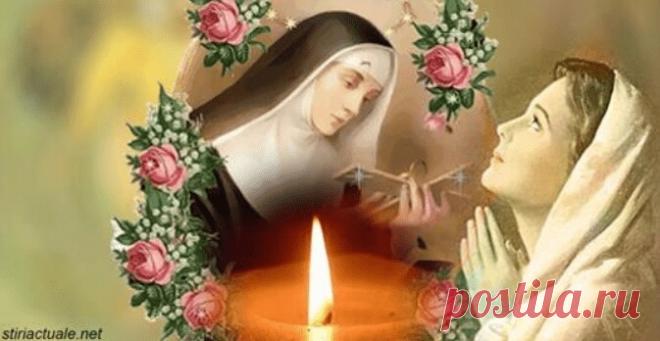 Молитва, которая исполняет желания. Надо говорить каждый четверг В 1381 г. возле Кашии в Перудже родилась девочка, которой дали имя Рита. В её жизни было немало чудес и удивительных событий, пишет Stiri Actuale. Св. Рита — одна из самых любимых святых не только в Италии и Европе, но и во всём мире. Её называют «драгоценностью Умбрии» и «розой из Роккапорены».