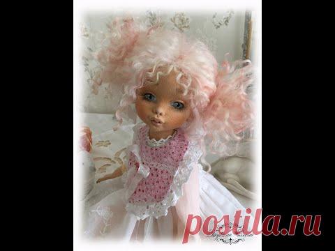 Коллекционные текстильные куклы.