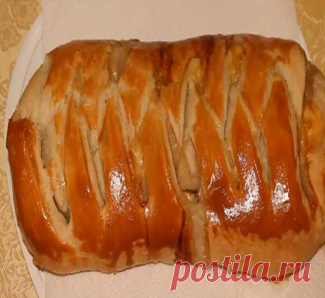 Как приготовить слоеный пирог с грибами и сыром — рецепт с фото