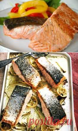 Как вкусно запечь красную рыбу в духовке - FB.ru