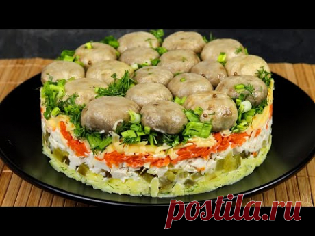 Точно готовим на Рождество и Новый Год. Самый вкусный Закусочный Салат.  Новогодние САЛАТЫ