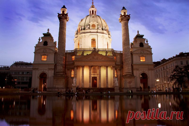 Австрия - Österreich - Вена - Вена - Karlsplatz - Карлскирхе - церковь Св. Чарльза | Flickr - Photo Sharing!