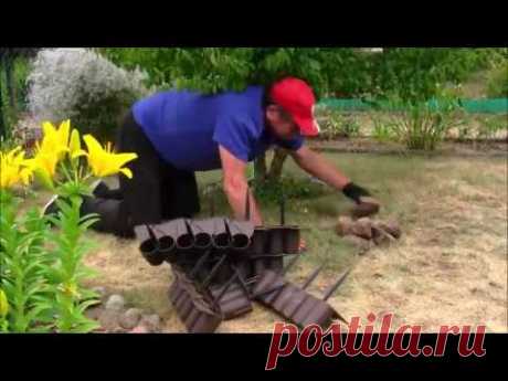💚 GARDEN 98 - Ogrodowe inspiracje - We are building 2 flasks. Dziś powstały dwa nowe kamienne klomby. Today, two new stone flower beds were created. Сегодня были созданы две новые каменные клумбы. Heute wurden zwei neue...