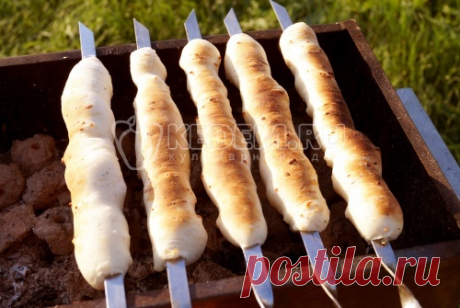 Сырные булочки на мангале