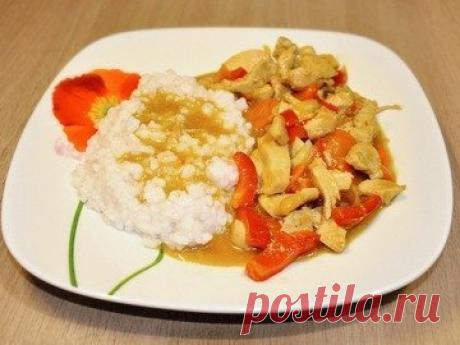 Курица в кисло-сладком соусе - простой и вкусный рецепт с пошаговыми фото