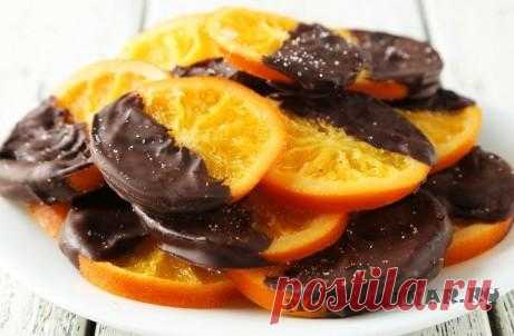 Апельсины в шоколаде пошаговый рецепт с фото