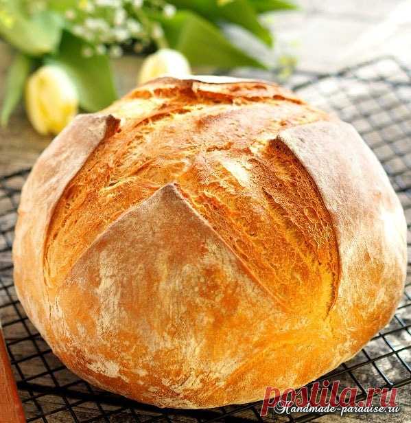 Вкусный домашний хлеб в духовке