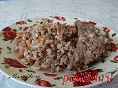 Гречка &quot;по-купечески&quot; - простой и вкусный рецепт с пошаговыми фото