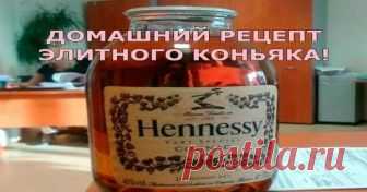 ДОМАШНИЙ РЕЦЕПТ ЭЛИТНОГО КОНЬЯКА!! В 100 РАЗ ЛУЧШЕ ПОКУПНОГО!!