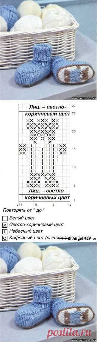 ПИНЕТКИ С МИШКАМИ на 2-х спицах