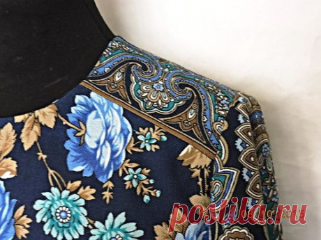 Шить из павловопосадских платков