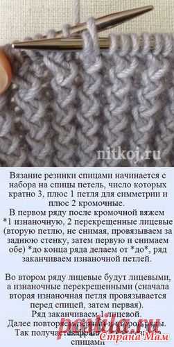 . Как связать манишку мужскую спицами плотным узором? - Помощь в вязании - Страна Мам