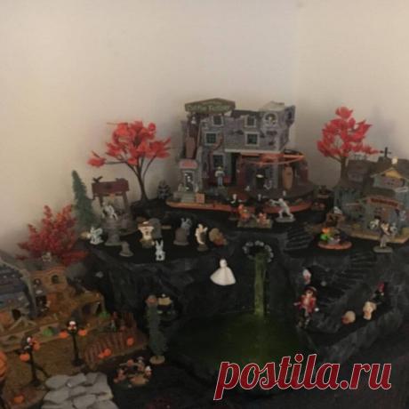 Диорамные интерьерные композиции на Хэллоуин - Planetalsad