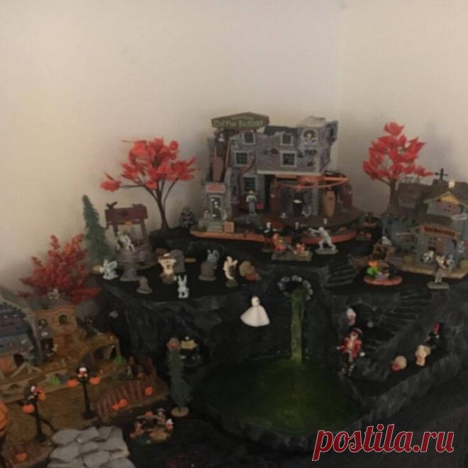 Диорамные интерьерные композиции на Хэллоуин - Planetalsad