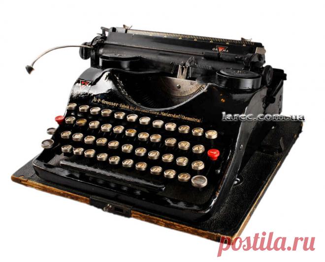 Довоенная антикварная печатная машинка Groma купить Украина | Интернет-магазин подарков Ларец