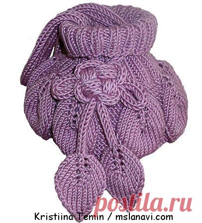 Вязаные сумочки от Kristiina Temin | Вяжем с Лана Ви