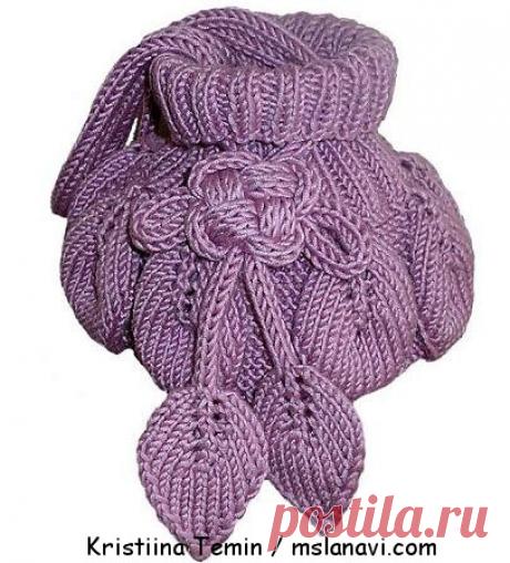 Вязаные сумочки от Kristiina Temin | Вяжем с Лана Ви