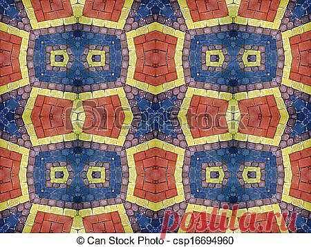 Каменная мозаика.  ---   Stock Illustration of Seamless stone masonry - Digital computer graphic - seamless... csp16694960 -  Search Clip Art, Drawings, Illustrations, and Vector EPS Graphics Images
