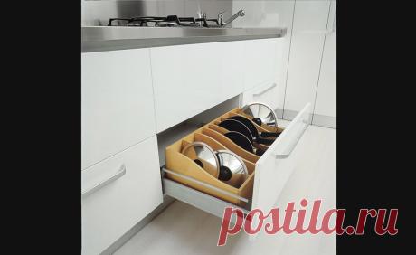 Range-poêlons - Rangement pour armoires de cuisine | Accessoires de cuisine