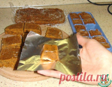 Овощные бульонные кубики – кулинарный рецепт