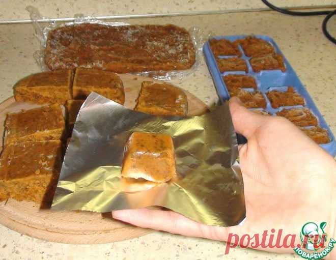Овощные бульонные кубики – кулинарный рецепт