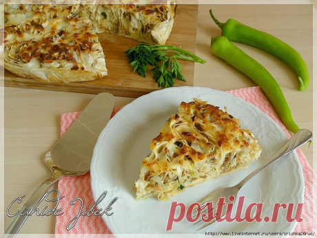 Пальчики оближешь! Луковый пирог с сыром.