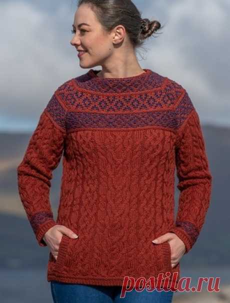 Irish Sweaters, Wool hoodie, turtleneck sweaters | Aran Sweater Market